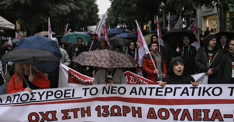 Греки вышли на улицы против работы на износ