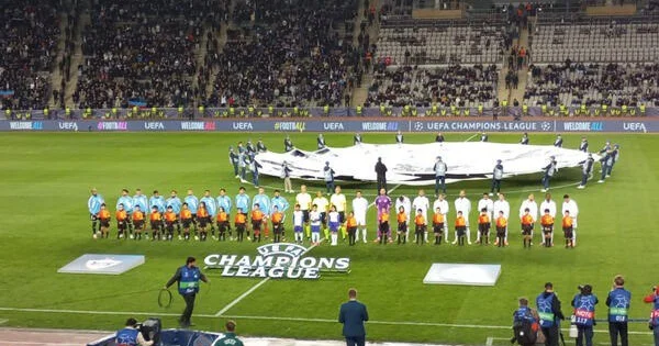 Qarabağ Kopenhagen oyununda Şəhidlər ölməz, vətən bölünməz VİDEO