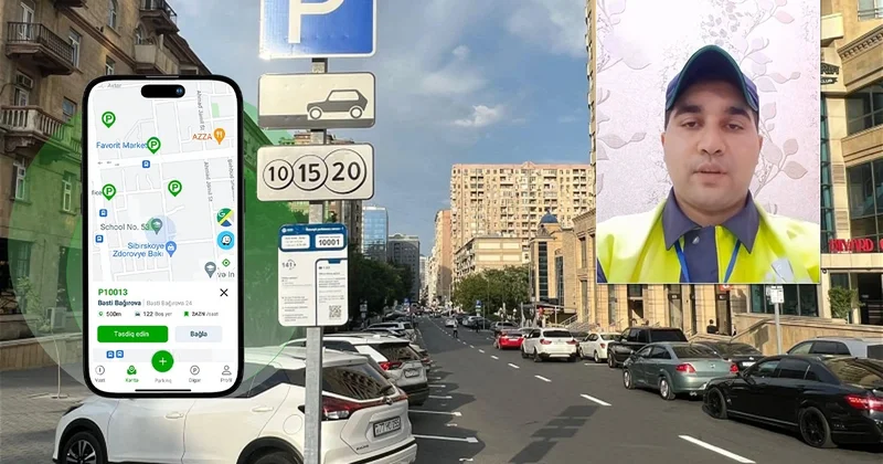 Auditlər parkinq ərazisindəki avtomobillərin vaxtını bağlayırlar AzParking in əməkdaşının şikayətinə RƏSMİ CAVAB