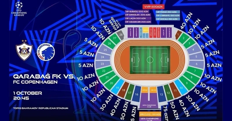 “Qarabağ”ın oyununa bilet alanların NƏZƏRİNƏ Biletiniz başqasına göndərilə bilər