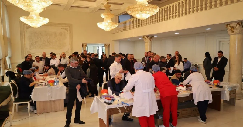 İsmayıllıda qanvermə aksiyasında 101 nəfər donor olub