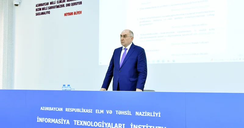 Baş direktor: İnformasiya Texnologiyaları İnstitutunun elmi seminarları intellektual dialoq platformasına çevrilməlidir