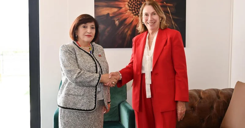 Milli Məclisin sədri Sahibə Qafarova Avstraliya Senatının sədri ilə görüşüb