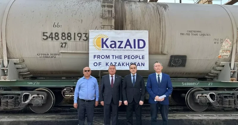 Qazaxıstan Tacikistana 5 min ton mazut göndərib