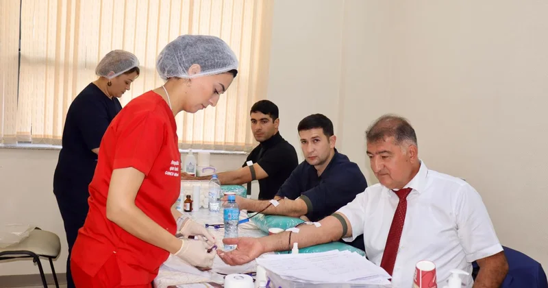 Samuxda qanvermə aksiyası keçirilib FOTO