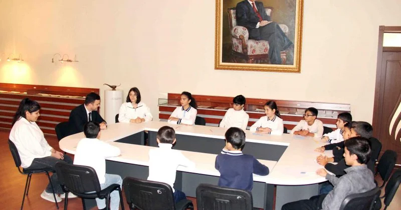 Uşaq Səfirlər Məclisinin Daşkəsən üzvlərinin görüşü