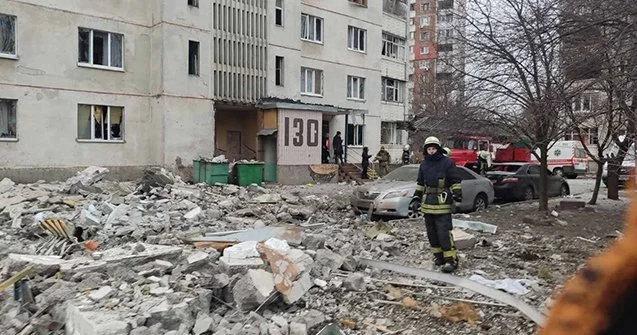 Ruslar Xarkovu vurdu: Ölü və yaralılar var