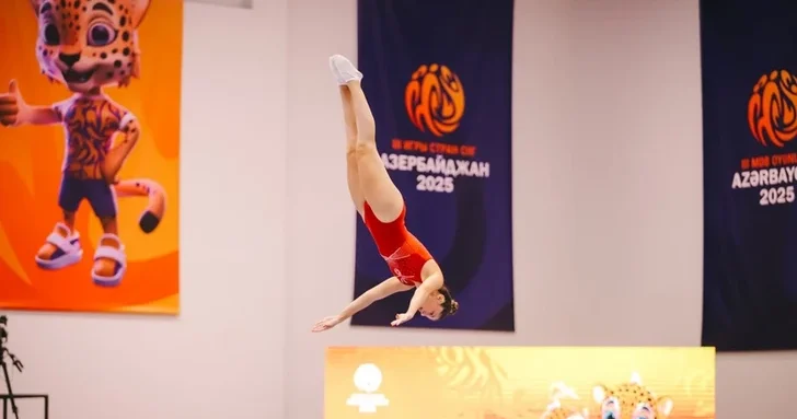 В Шеки стартовали соревнования по гимнастике III Игр СНГ