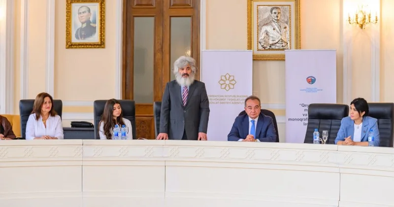 İftixarın “Qeyri səlis məntiq və teatr” monoqrafiyasının təqdimatı keçirilib FOTOLAR