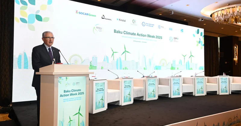 COP29 Prezidenti: Süni intellekt dövründə iqlimlə mübarizədə yeni texnologiyalardan istifadə vacibdir