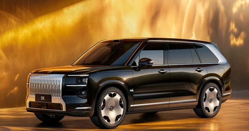 Geely начала продажи внедорожника Zeekr 9X с дизайном Rolls Royce