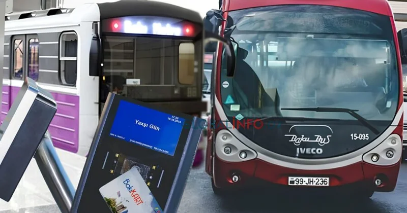 Azərbaycanda gediş haqqı ilə bağlı yeni versiya Türkiyə modeli