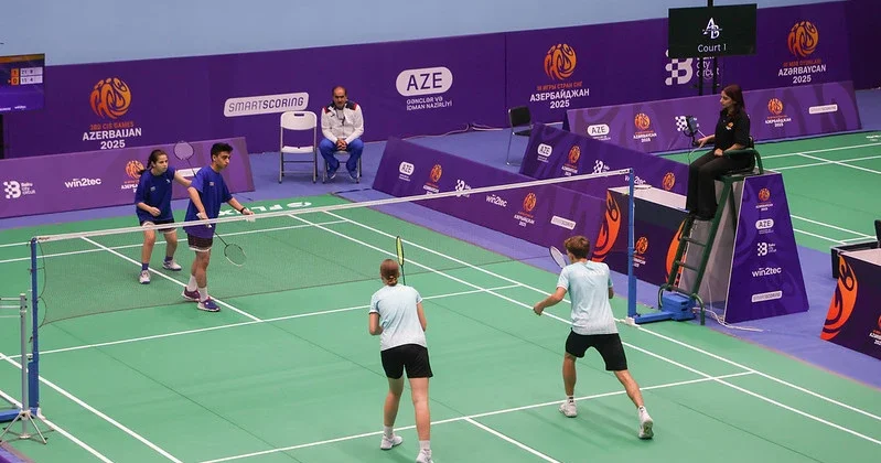 III MDB Oyunları: Badmintonçularımız bürünc medal qazanıb