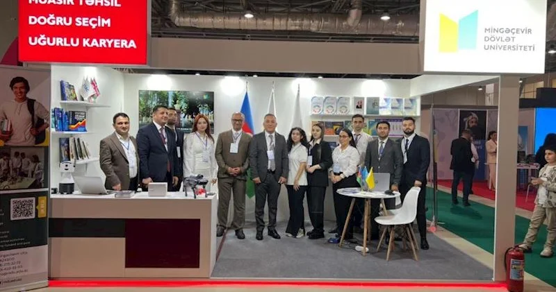 Mingəçevir Dövlət Universiteti Beynəlxalq Kitab Sərgisində iştirak edir