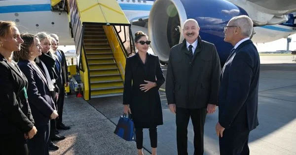Prezident Danimarkada: İlham Əliyev və xanımı belə qarşılandı FOTOLAR