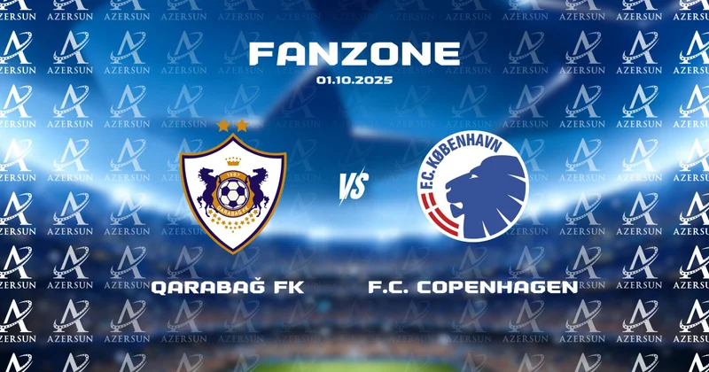 Qarabağ Kopenhagen oyunundan əvvəl fan zona təşkil olunacaq