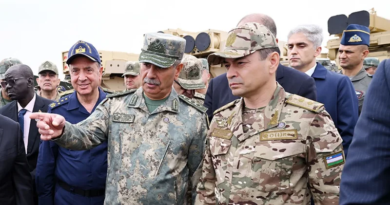 Özbəkistanlı general Xocavənddəki hərbi təlimlərdən danışdı