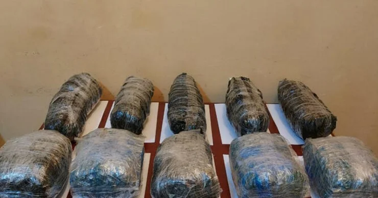 36 kiloqram narkotik ələ keçirildi Şübhəli saxlanıldı