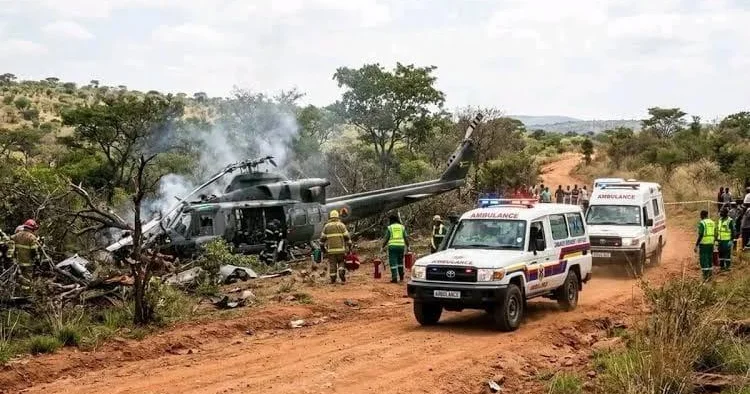 Zimbabvedə helikopter qəzası, tanınmış iş adamı həlak oldu