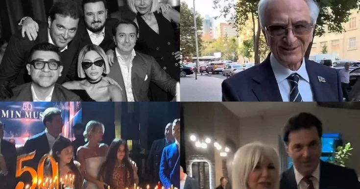 Emin Musavinin yubiley gecəsinə yığışdılar Video+Fotolar