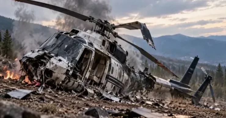 Tanınmış iş adamı və həyat yoldaşı helikopter qəzasında həlak oldu