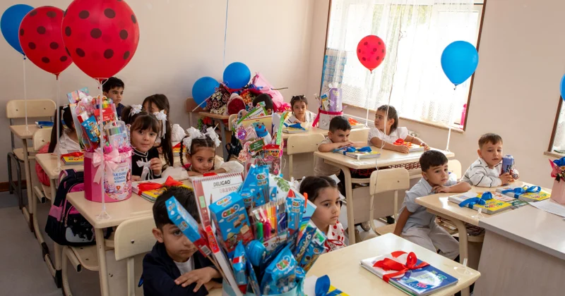 Naxçıvanda 142 ümumtəhsil məktəbində 179 məktəbəhazırlıq qrupu fəaliyyətə başlayıb FOTOLAR