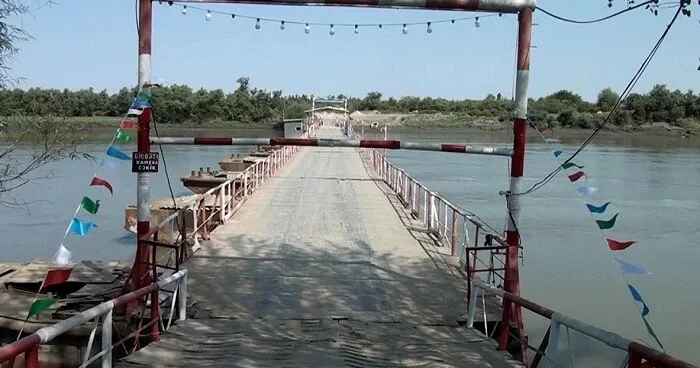 Kürün dağıtdığı körpü bərpa edildi Foto