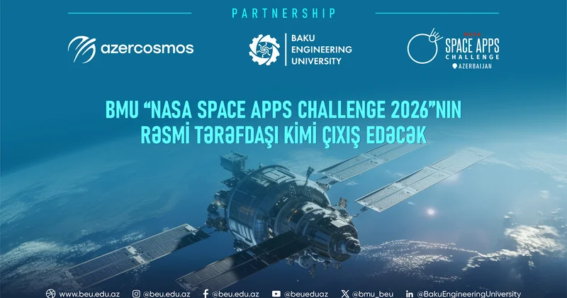 BMU NASA nın beynəlxalq hakatonuna tərəfdaş oldu