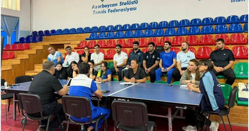 Bakıda stolüstü tennis üzrə beynəlxalq seminar başlanıb