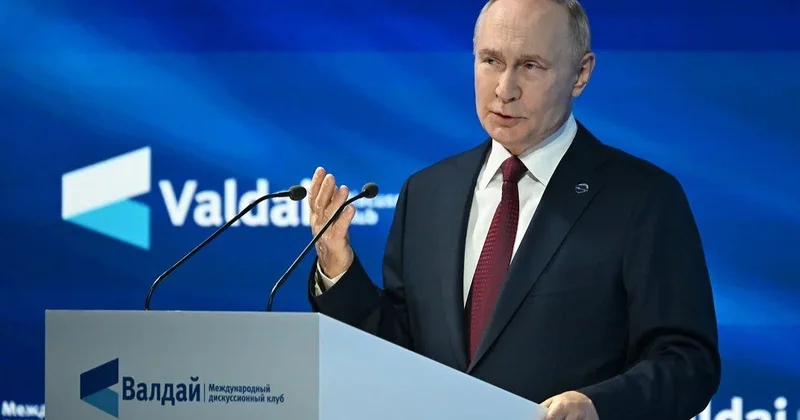 Putin: “Heç kimə hücum etmək niyyətimiz yoxdur” VİDEO