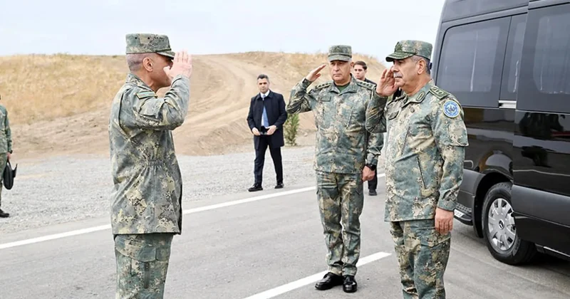 Zakir Həsənov birgə hərbi təlimdə iştirak edib