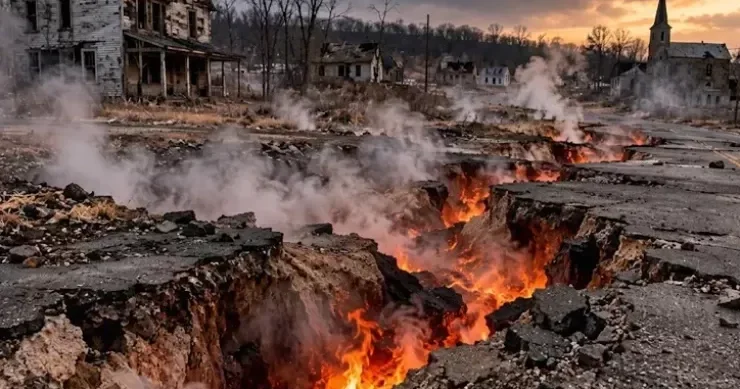 64 ildir bu şəhər yanır Hamı qaçıb