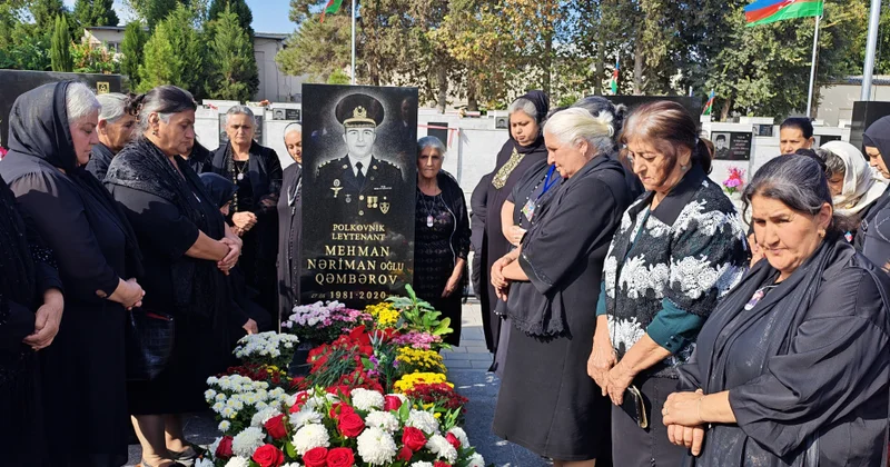 Bərdədə şəhid polkovnik leytenant Mehman Qənbərovun xatirəsi anılıb