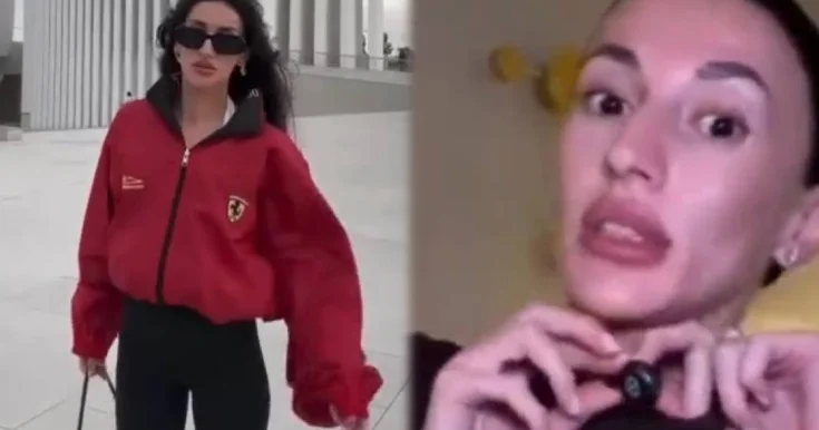 Erməni turist Zəfər parkında Video