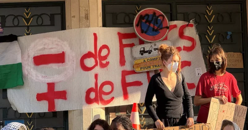 Протесты старшеклассников из Франции перекинулись на Бельгию