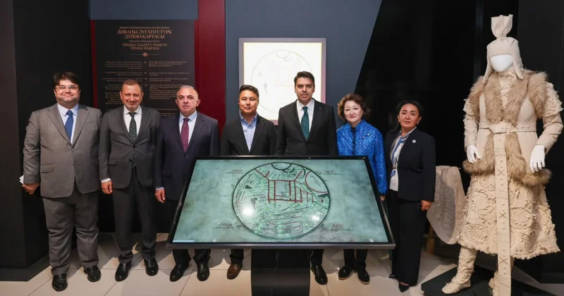 İssık Kulda “Divanü Lüğat it Türk”ə həsr olunmuş sərginin daimi ekspozisiyası açılıb