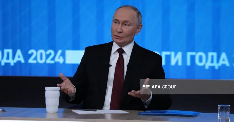 Putin Ukraynanın Rusiya neft emalı zavodlarına zərbələri barədə danışıb
