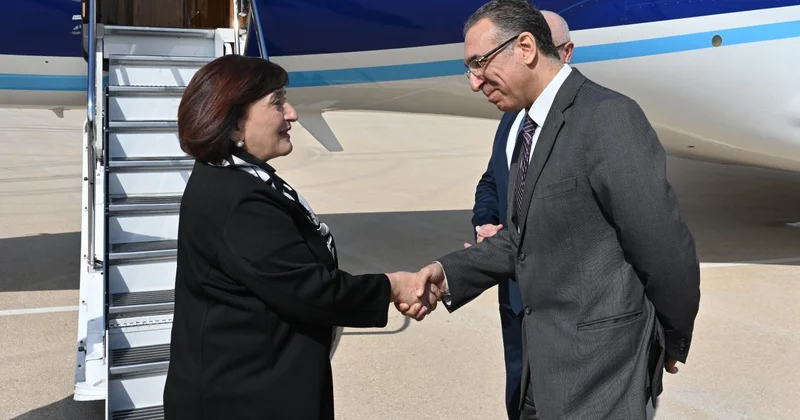 Сахиба Гафарова находится с рабочим визитом в Египте (ФОТО)