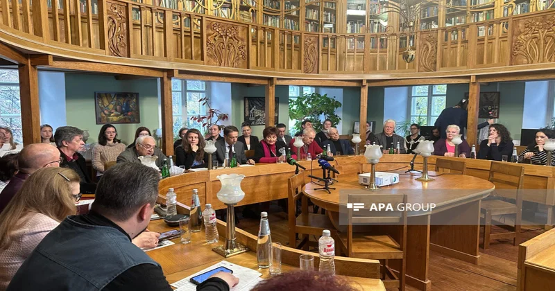 Moskvada Üzeyir Hacıbəylinin 140 illiyinə həsr olunmuş beynəlxalq konfrans keçirilib FOTO