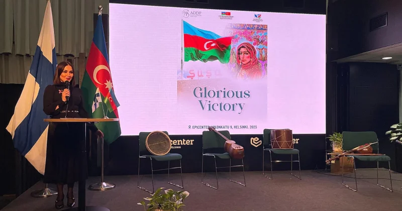 Helsinkidə “Şanlı Zəfər” tədbiri keçirilib