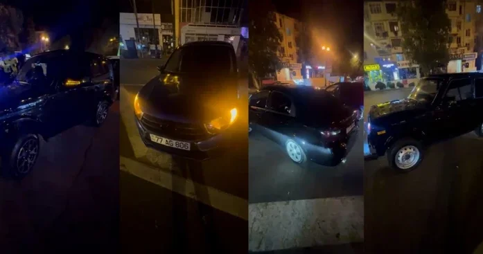 Полиция Баку объявила войну ночным автохулиганам в Насиминском районе