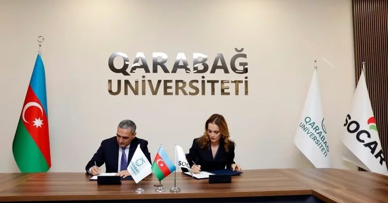 SOCAR ilə Qarabağ Universiteti arasında Əməkdaşlıq Müqaviləsi imzalanıb