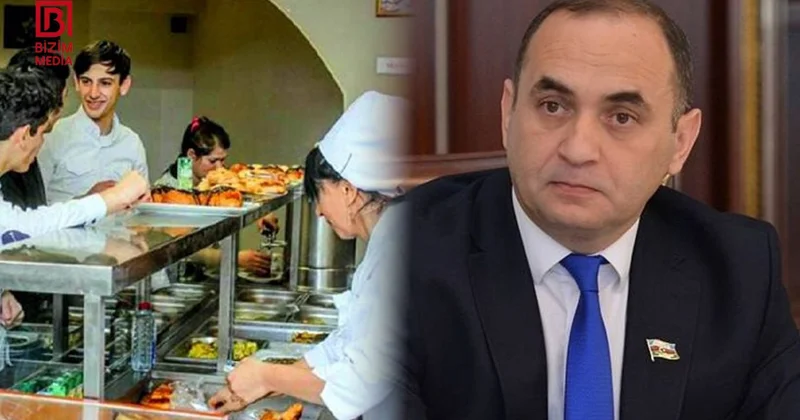 Məktəbdə şagirdlərə ödənişsiz yemək veriləcək? Deputatdan AÇIQLAMA