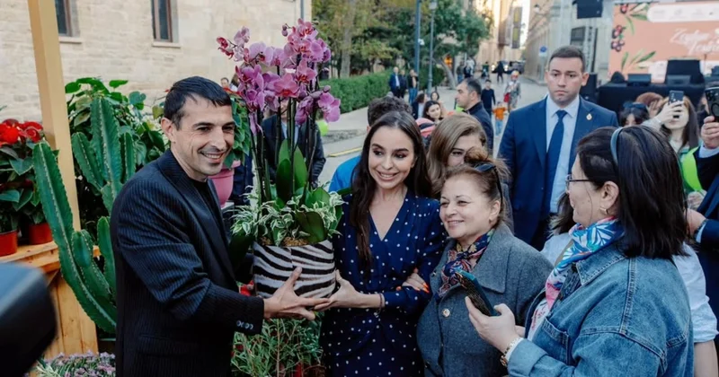 Leyla Əliyeva Bakıda keçirilən Zeytun Festivalından paylaşım edib