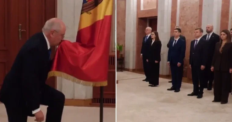 В Молдове правительство во главе с Александру Мунтяну принесло присягу