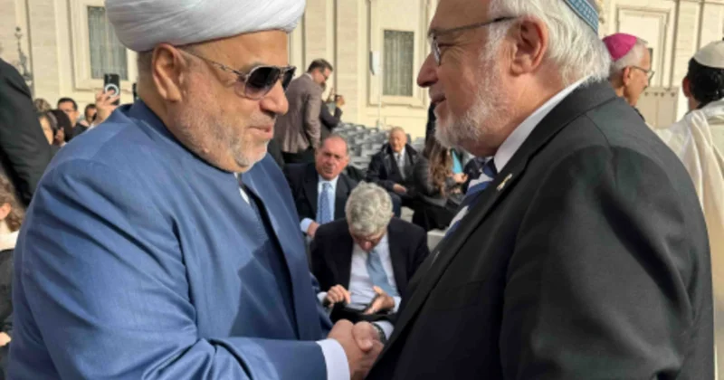 Allahşükür Paşazadə Roma Papası ilə görüşüb FOTOLAR