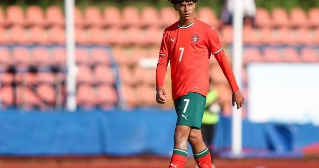 Ronaldonun oğlu Portuqaliyanın U 16 millisində ilk qolunu vurdu Video