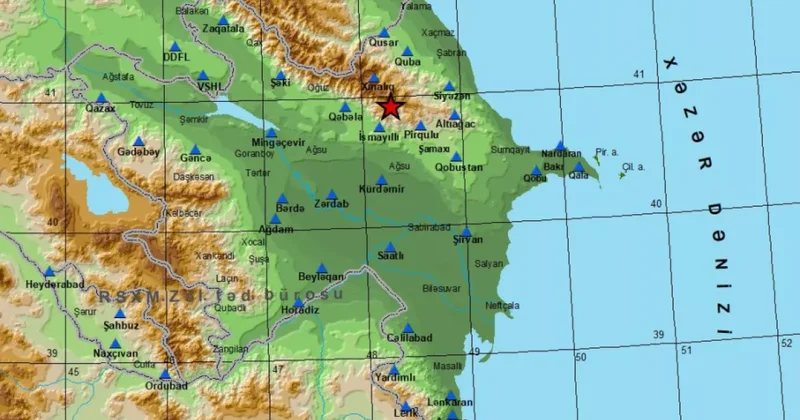 В Исмаиллы зарегистрировано землетрясение
