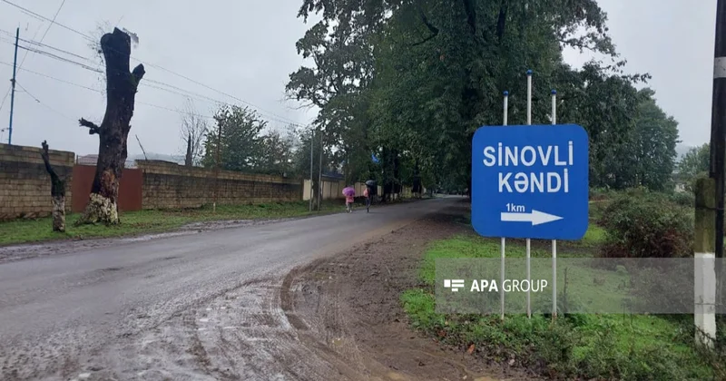 Lənkəran rayonunun Osaküçə Sinovli kənd yolu bərbad vəziyyətdədir FOTO VİDEO