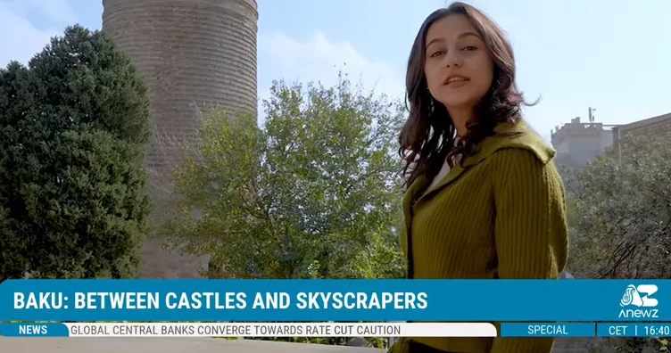 Bakı: qalalar və göydələnlər arasında VİDEO